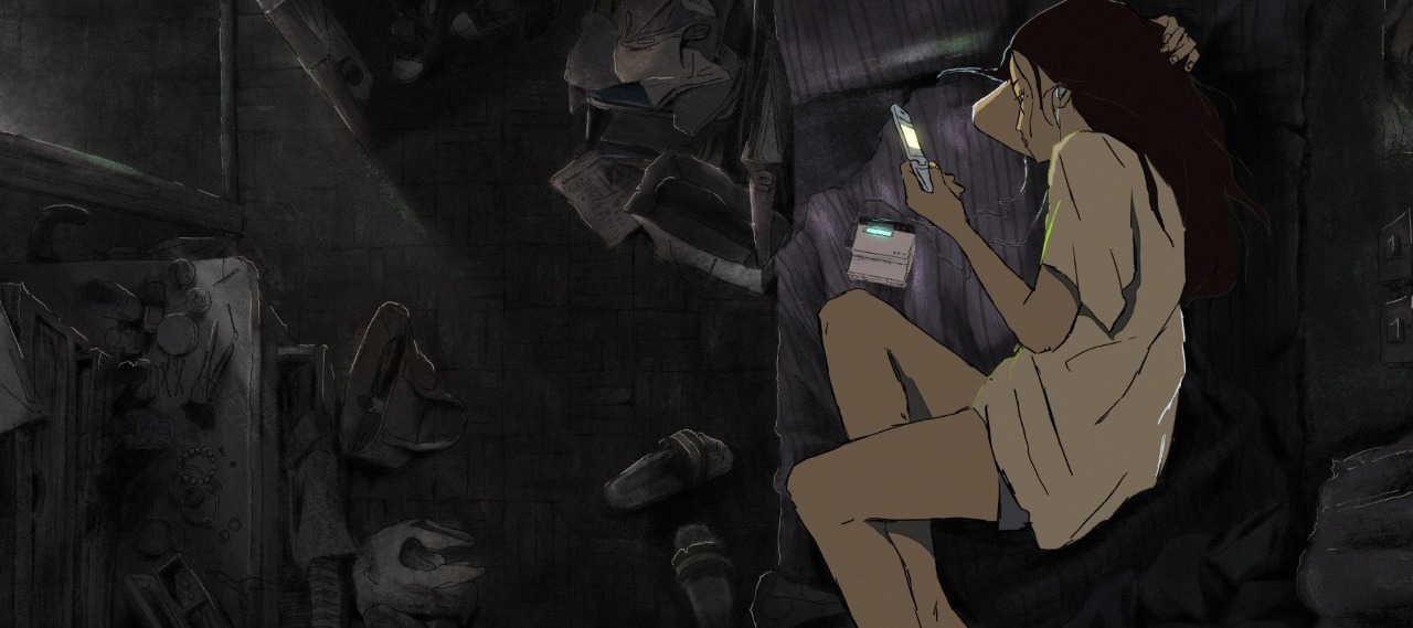 In the play of city lights and shadows, we watch—and search for ourselves.