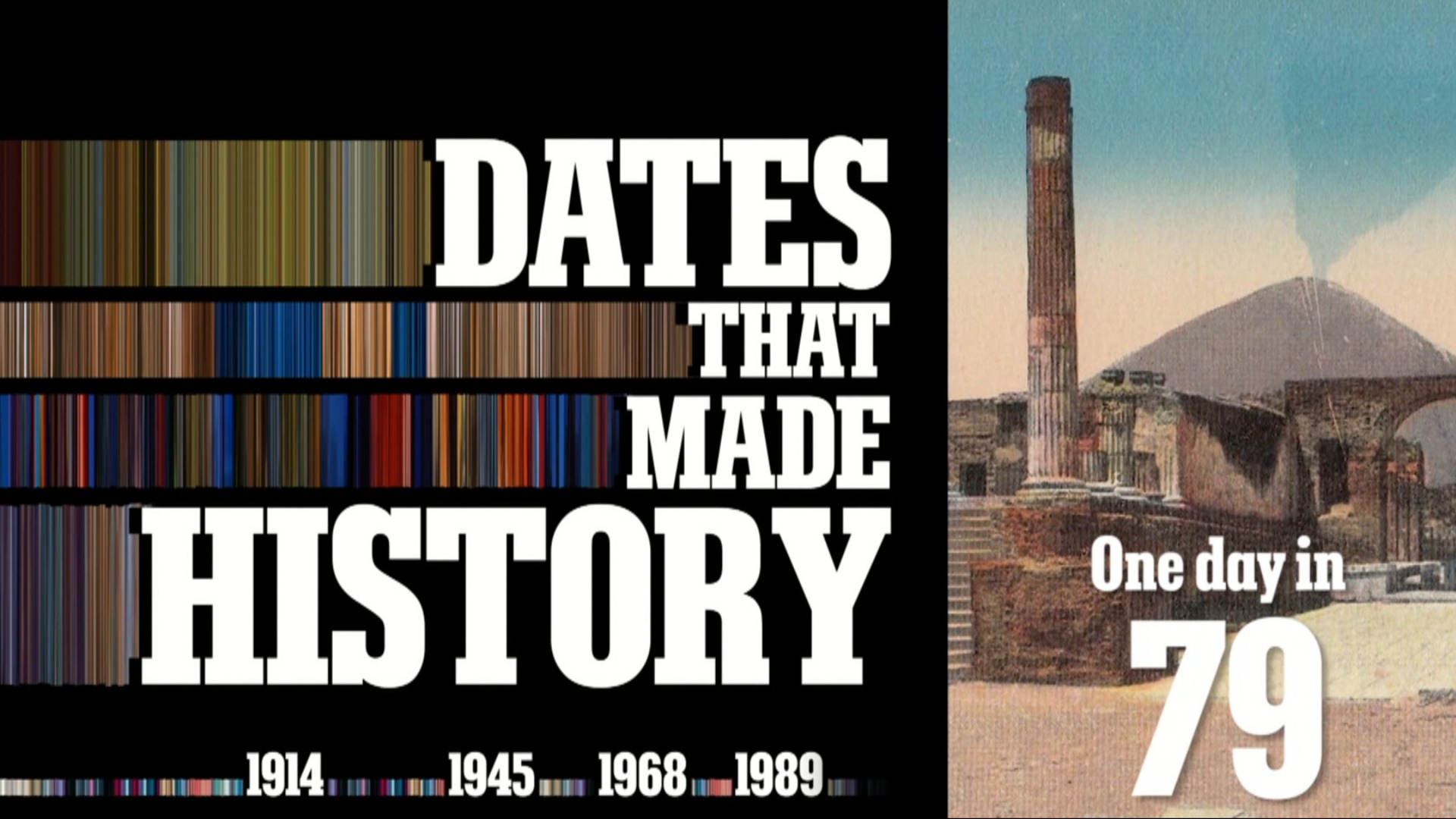 Dates That Made History:  09 - August 24, 79 : The Destruction Of Pompei